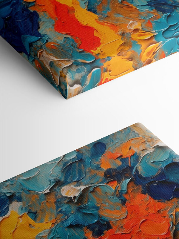 Levendige kleuren in levendige expressie Levendige kleuren in levendige expressie