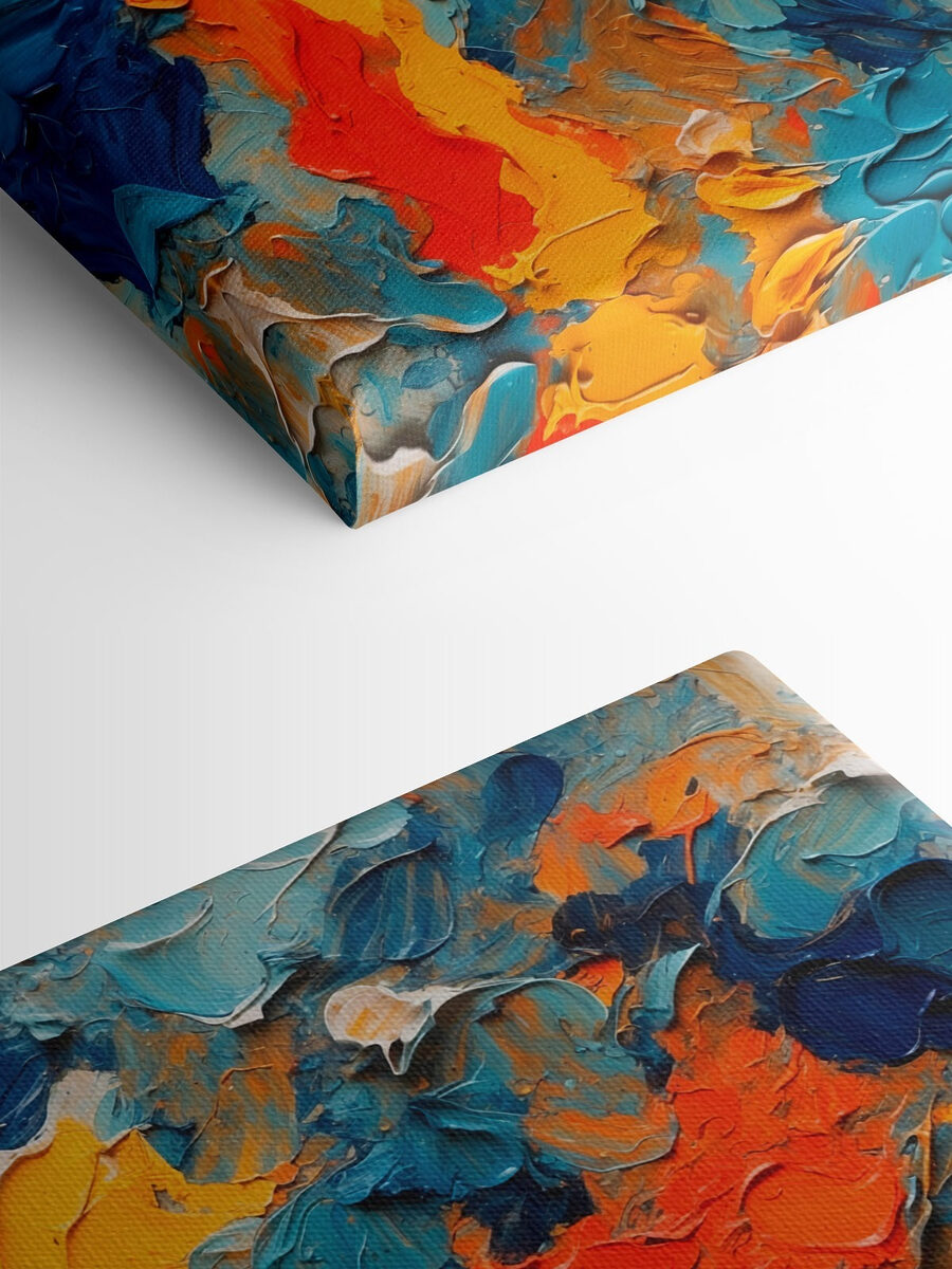 Levendige kleuren in levendige expressie