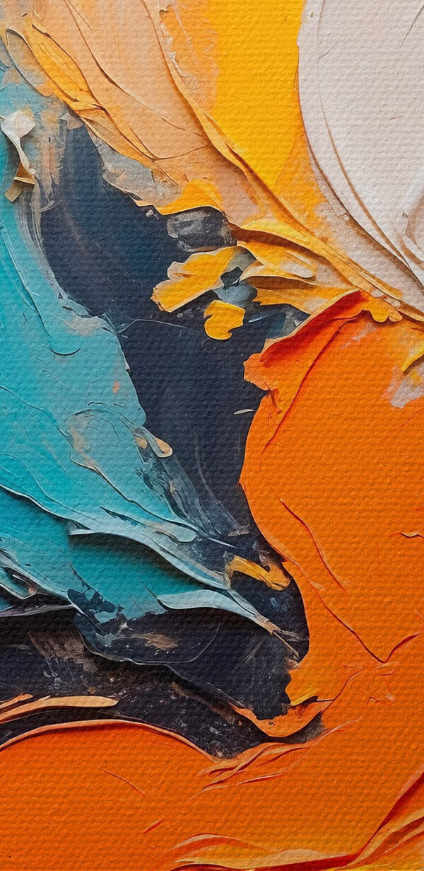 Levendige wervelingen van kleur en textuur Levendige wervelingen van kleur en textuur