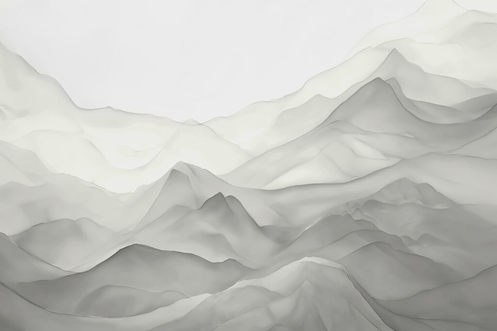 Witte en grijze bergketen Witte en grijze bergketen