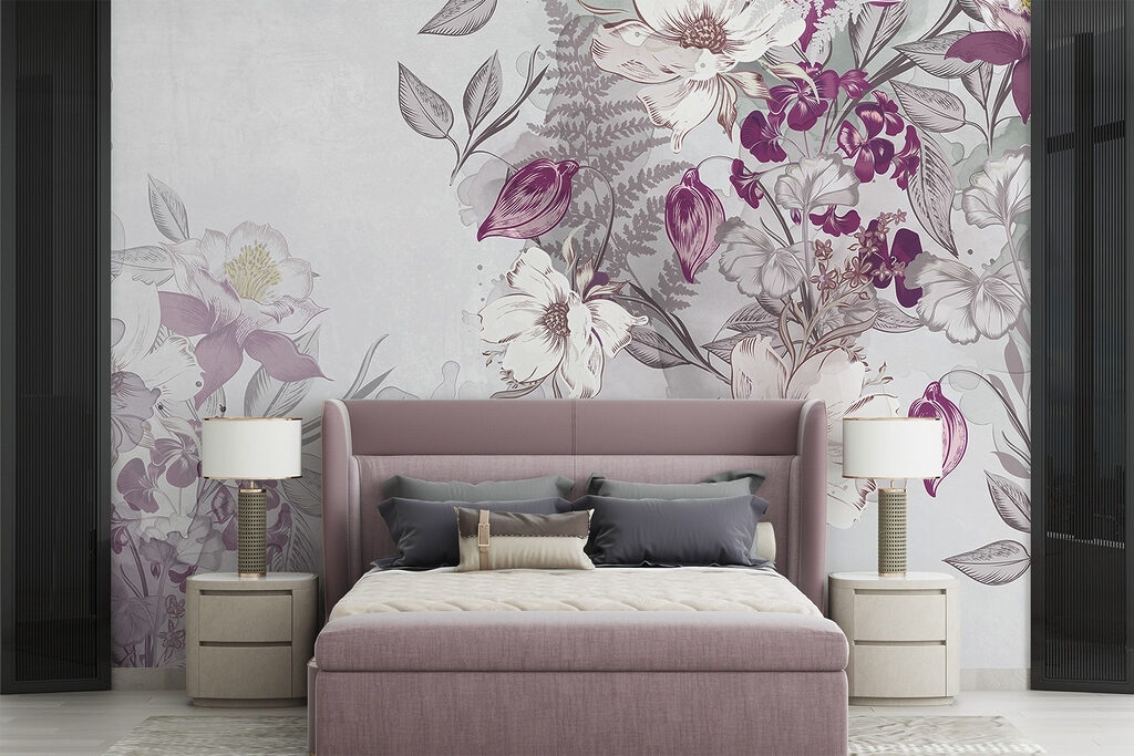 Delicate petals in pastel hues Delicate petals in pastel hues