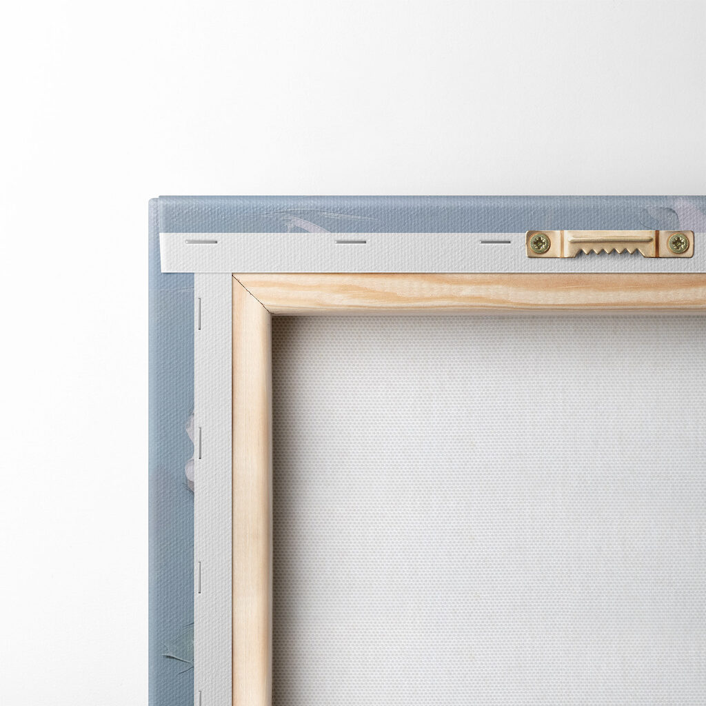 Painting of flowers in a cup