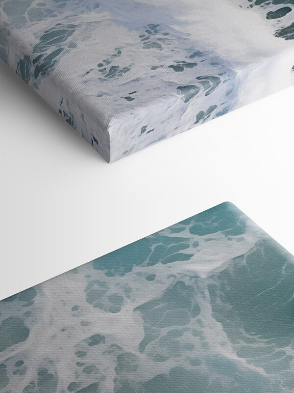 Waves crashing waves on a beach