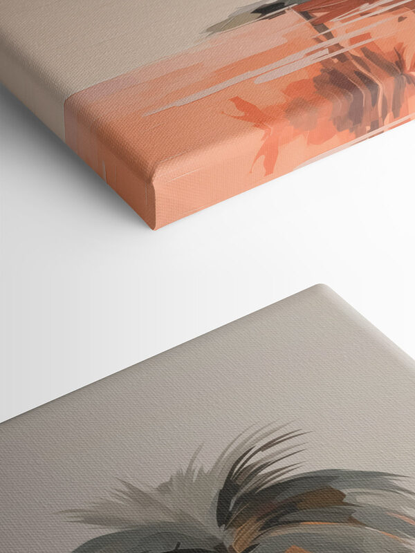 Palm trees on a beach