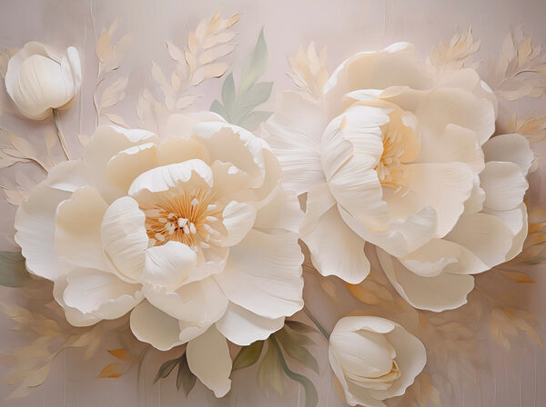 Elegante bloemen versierd met zachte bloemblaadjes Elegante bloemen versierd met zachte bloemblaadjes