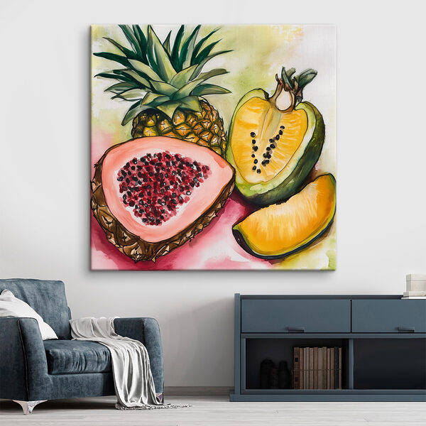 Aquarel van fruit Aquarel van fruit