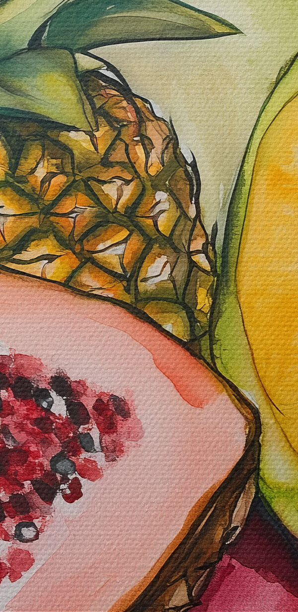 Aquarel van fruit Aquarel van fruit