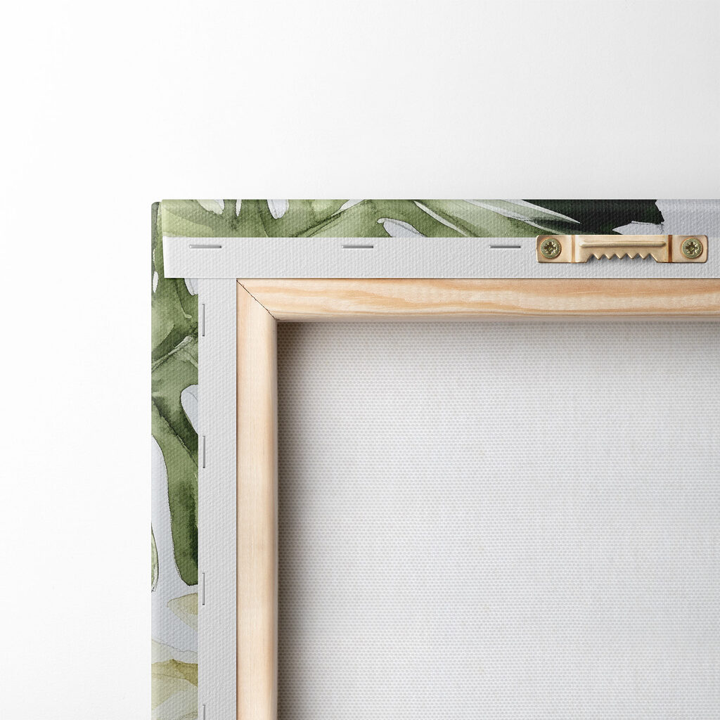 Group of leaves on a white background