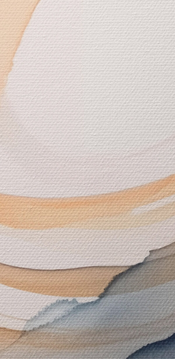Schilderij van een golf Schilderij van een golf