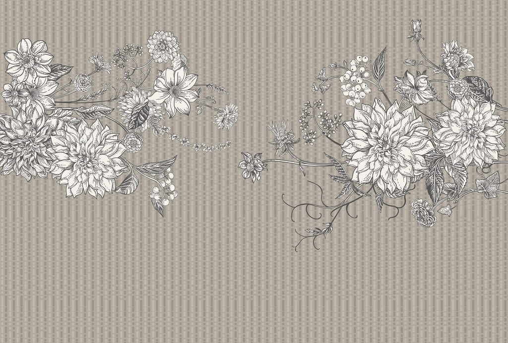 Elegante bloemenillustratie op gestructureerde achtergrond Elegante bloemenillustratie op gestructureerde achtergrond