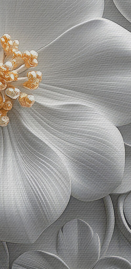 White flowers and leaves White flowers and leaves
