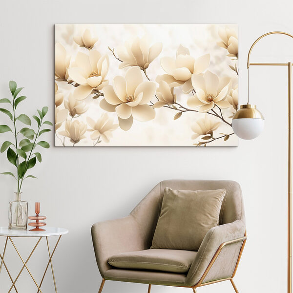 Groep witte bloemen Groep witte bloemen