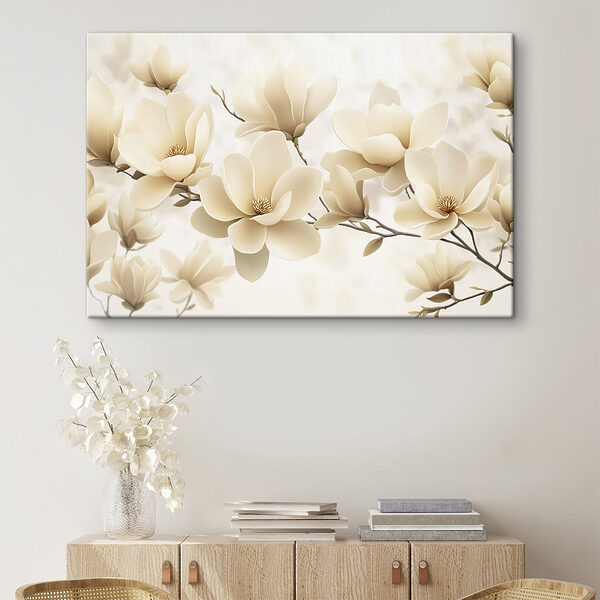 Groep witte bloemen Groep witte bloemen