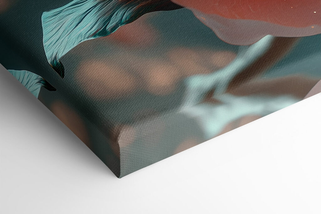 Delicate petals in soft hues