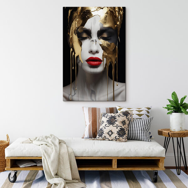 Artistieke expressie met dramatische elegantie Artistieke expressie met dramatische elegantie