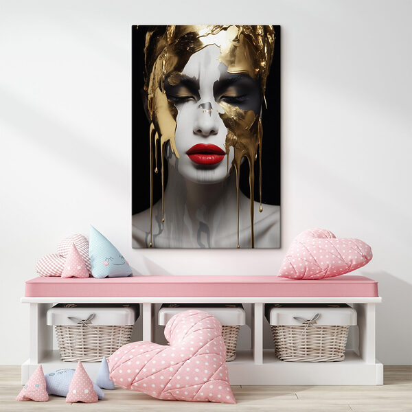 Artistieke expressie met dramatische elegantie Artistieke expressie met dramatische elegantie
