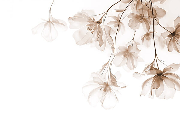 Delicate bloesems in zachte tinten. Delicate bloesems in zachte tinten.