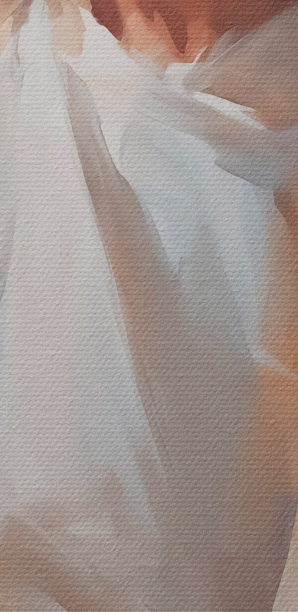 Schilderij van een man in een gewaad Schilderij van een man in een gewaad