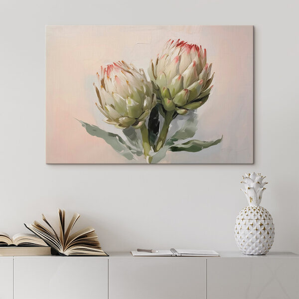 Artisjokken op witte achtergrond Artisjokken op witte achtergrond