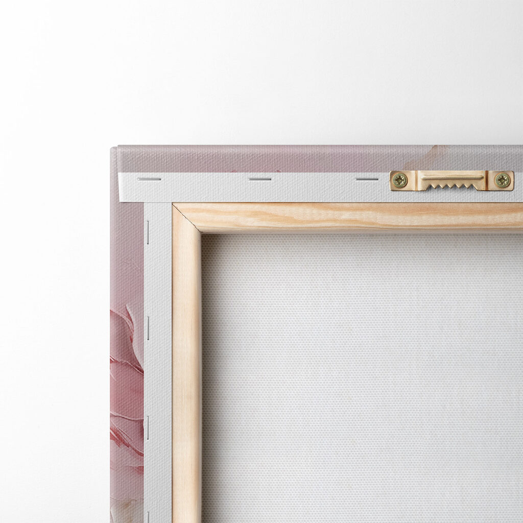 Painting of flowers on a wall