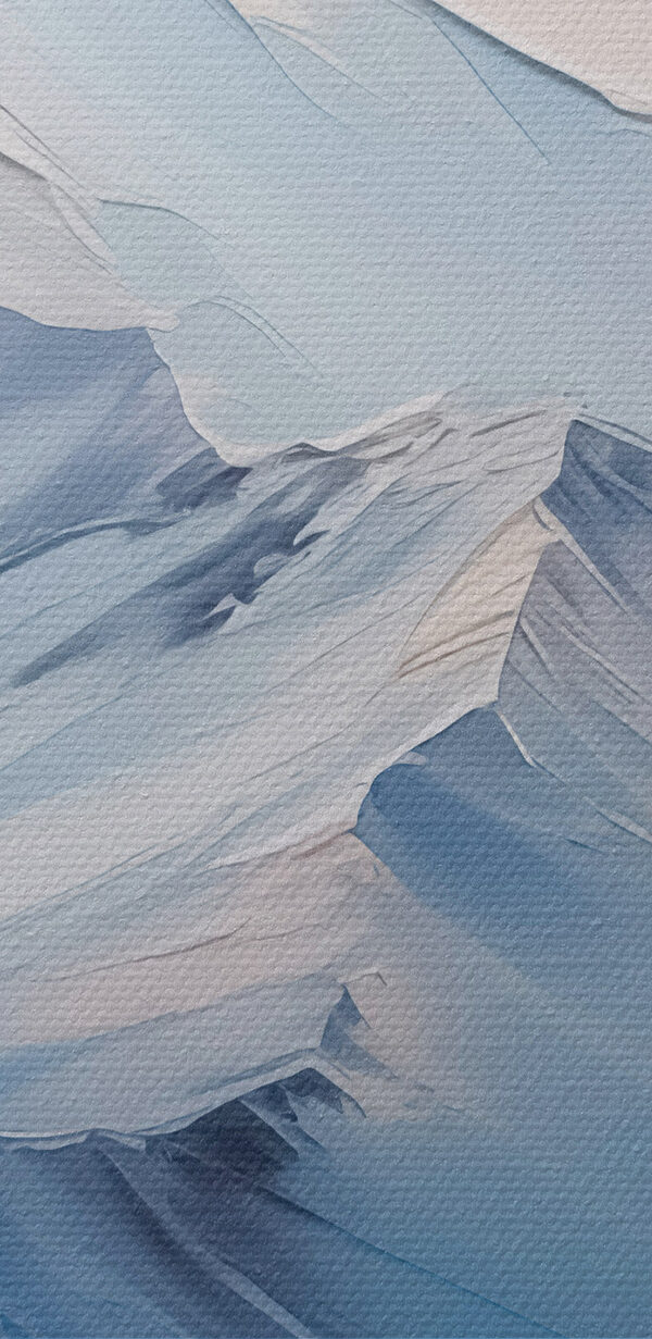 Bergketen met sneeuw Bergketen met sneeuw