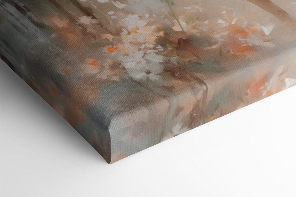 Painting of a deer with antlers