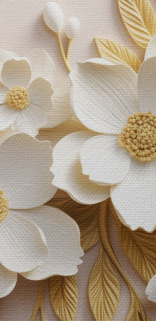 Elegant floral arrangement in soft hues