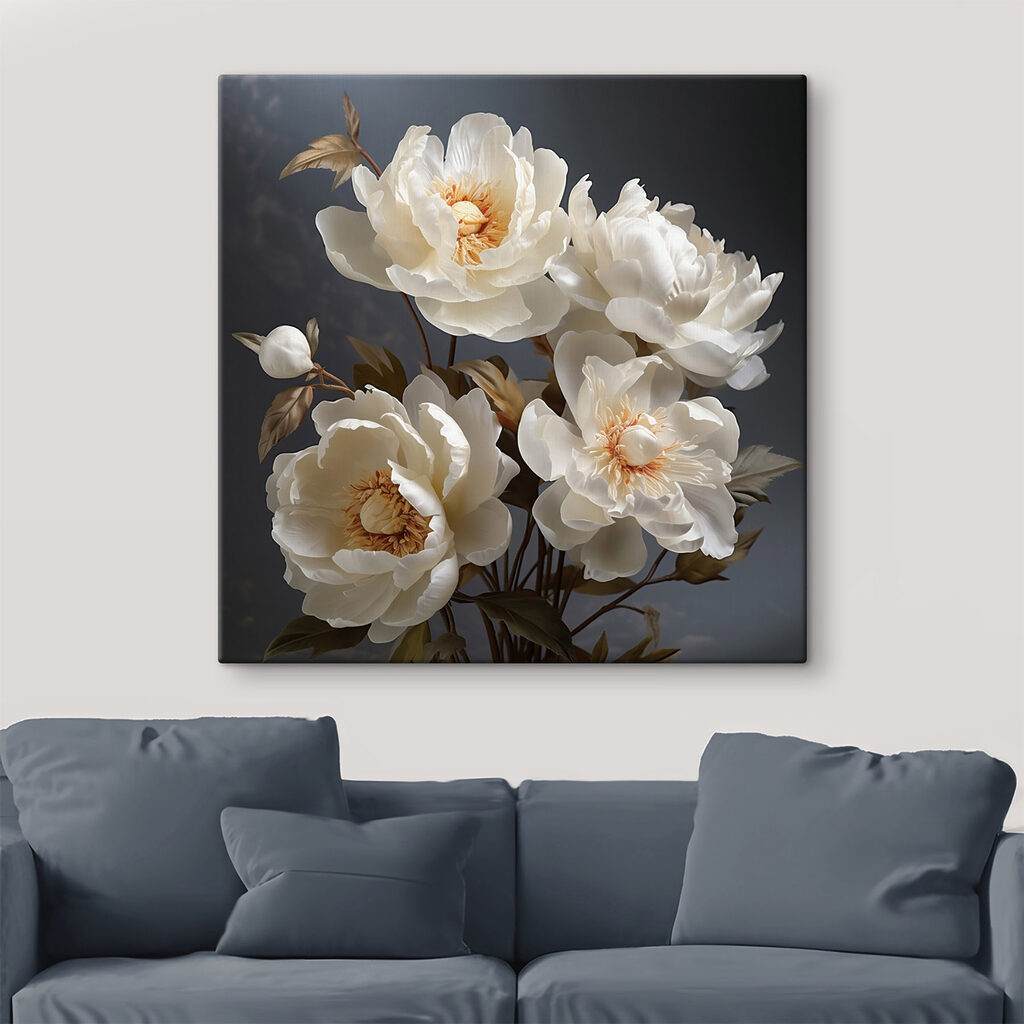 Bouquet of white flowers