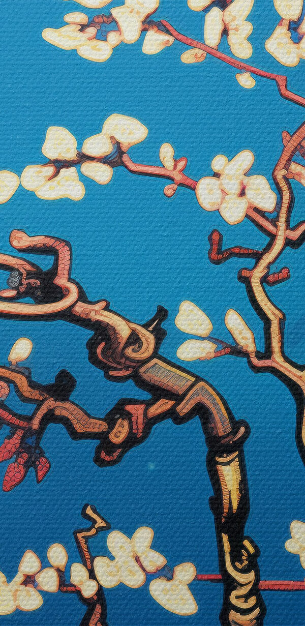 Tree with white flowers