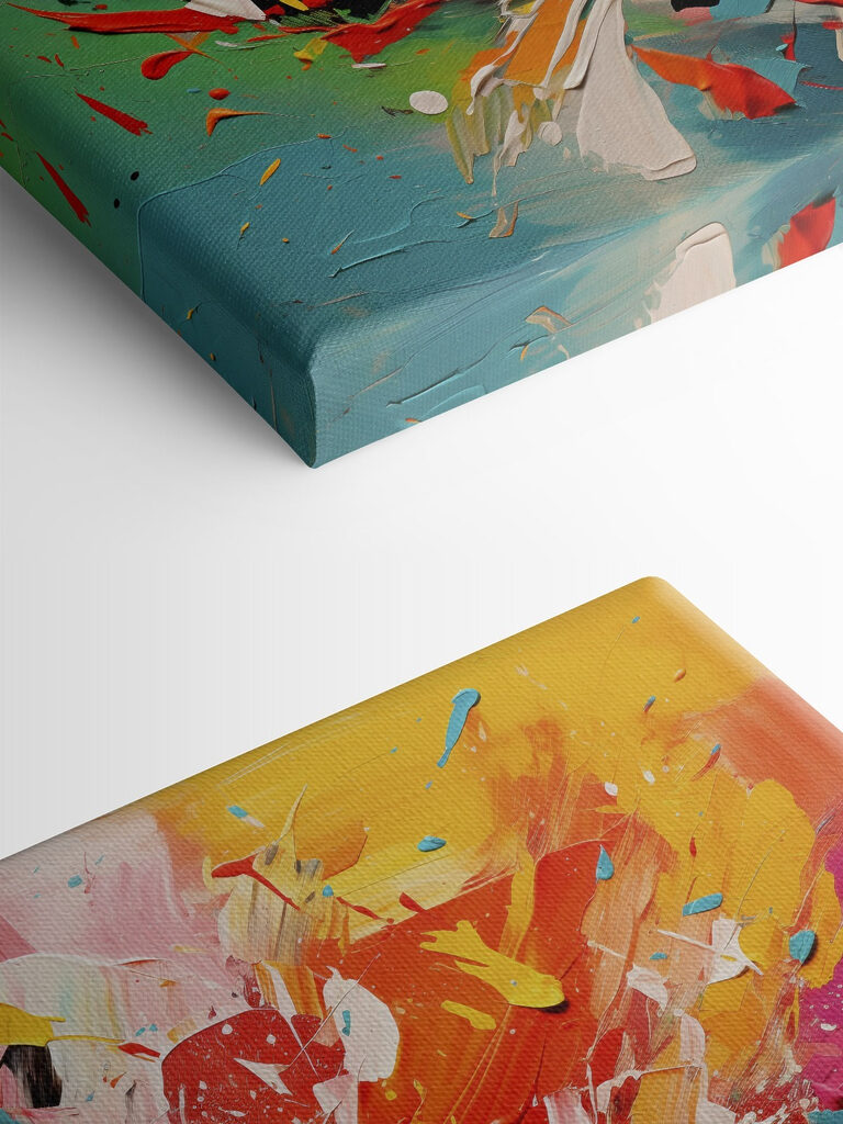 Painting of different colors