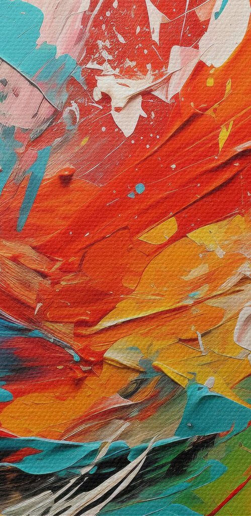 Painting of different colors