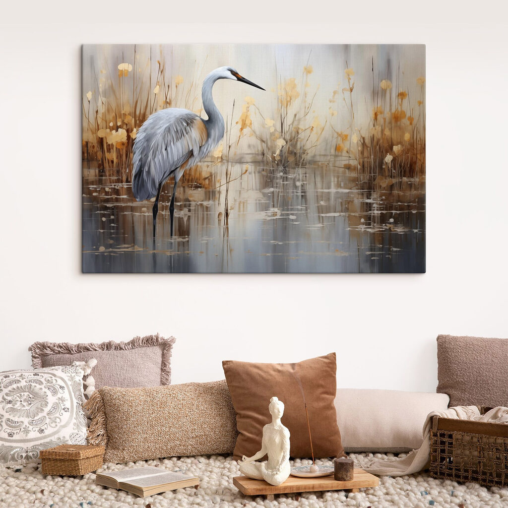 Bird standing in water