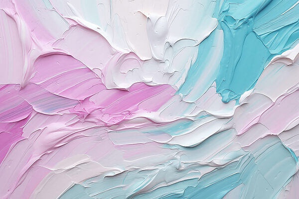 Soft hues blend in gentle waves