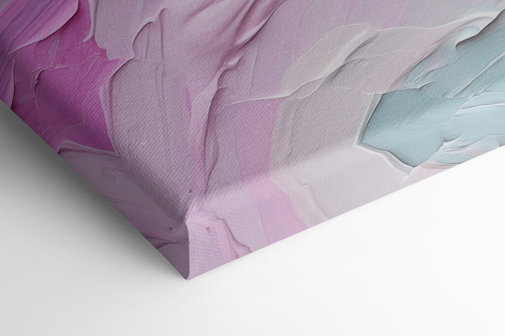 Soft hues blend in gentle waves