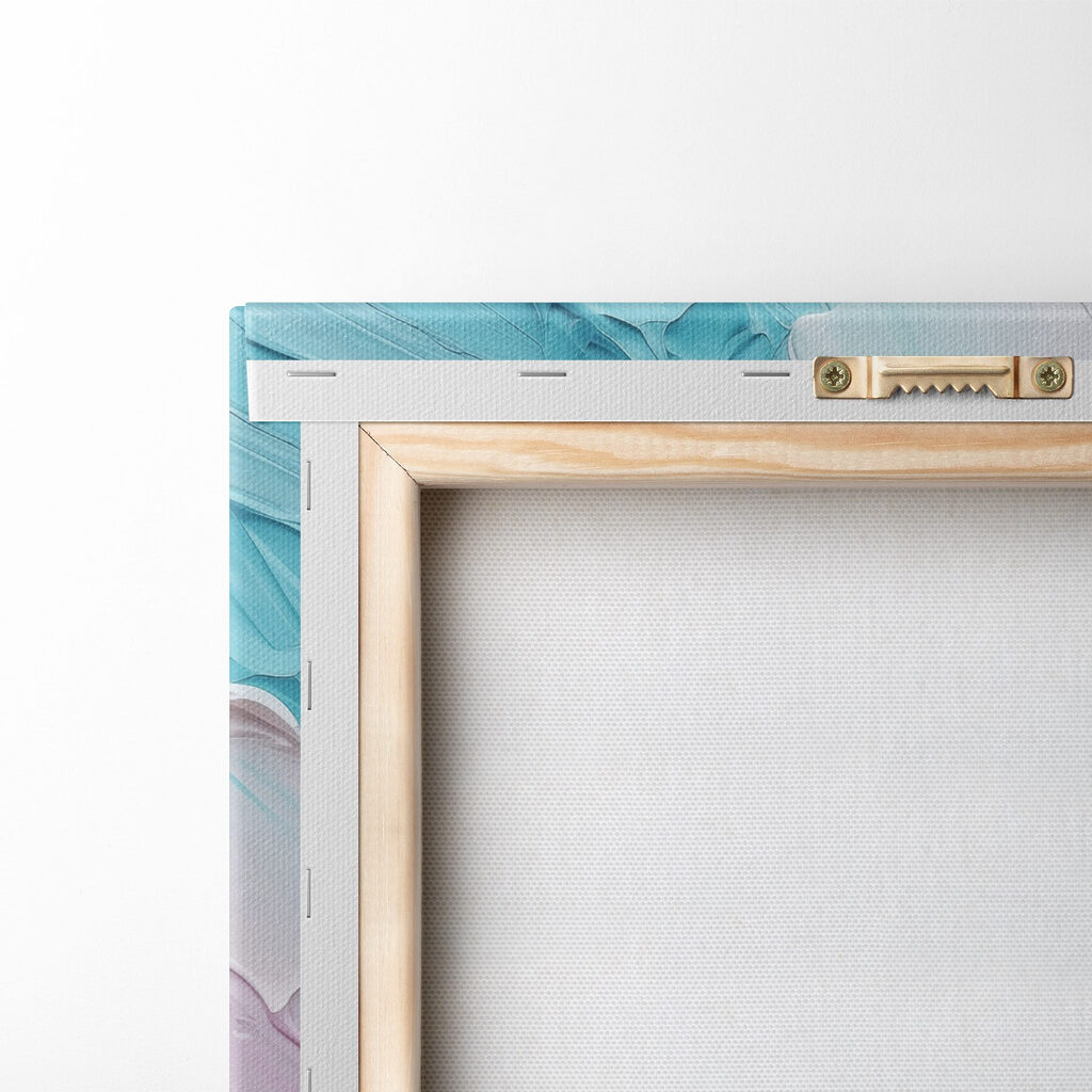 Soft hues blend in gentle waves