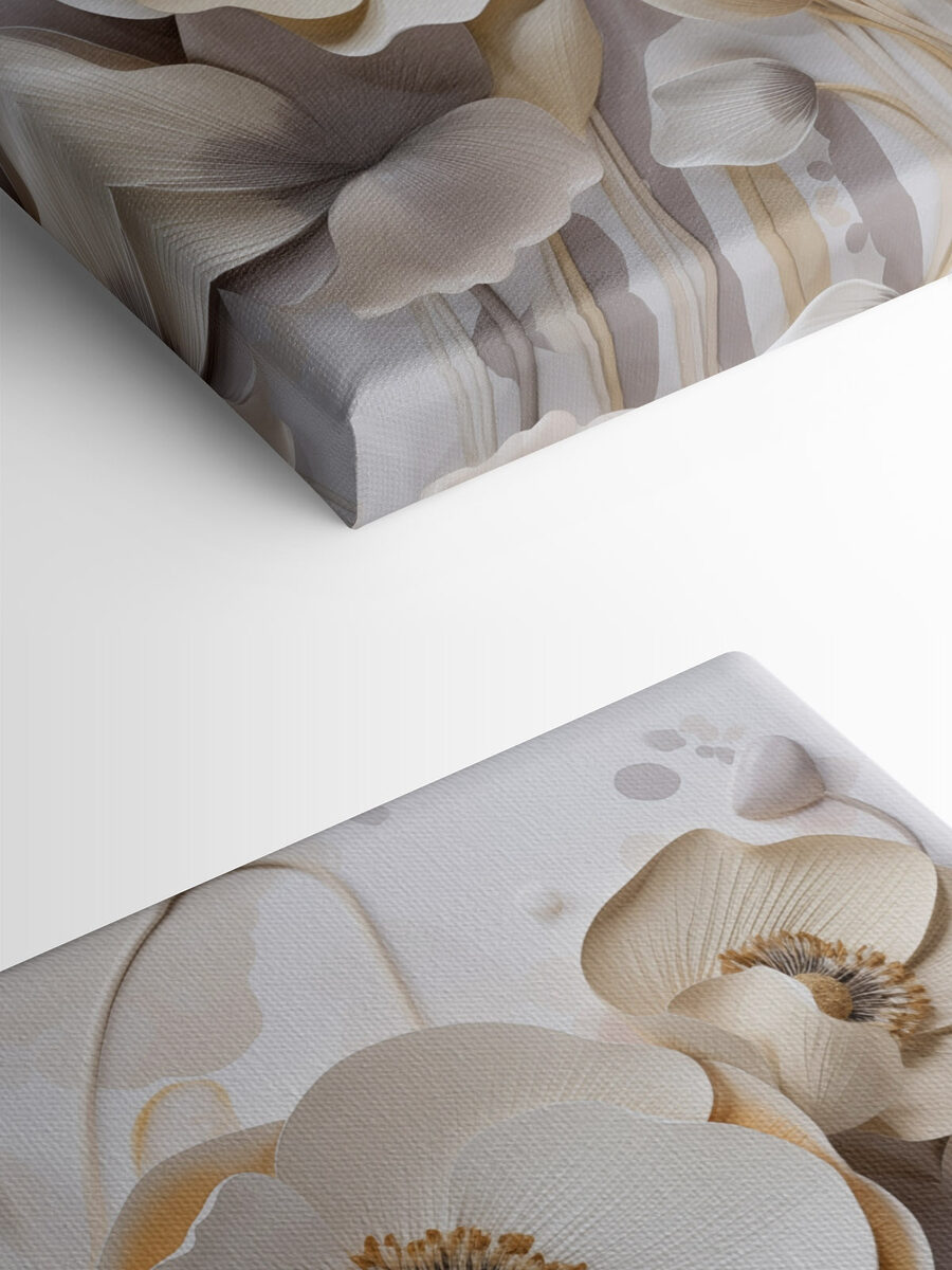 Delicate bloemen in zachte pasteltinten