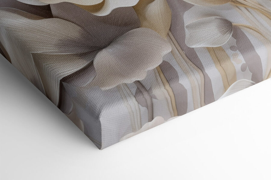 Delicate bloemen in zachte pasteltinten