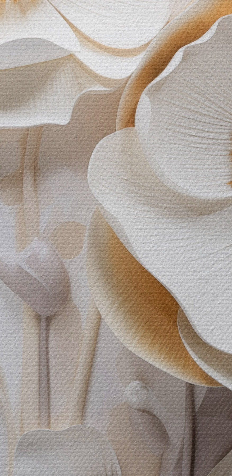 Delicate bloemen in zachte pasteltinten