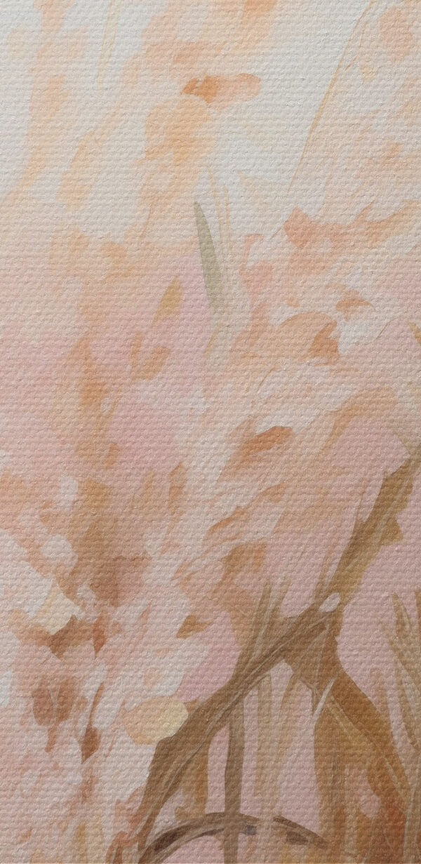 Schilderij van een tarweveld Schilderij van een tarweveld
