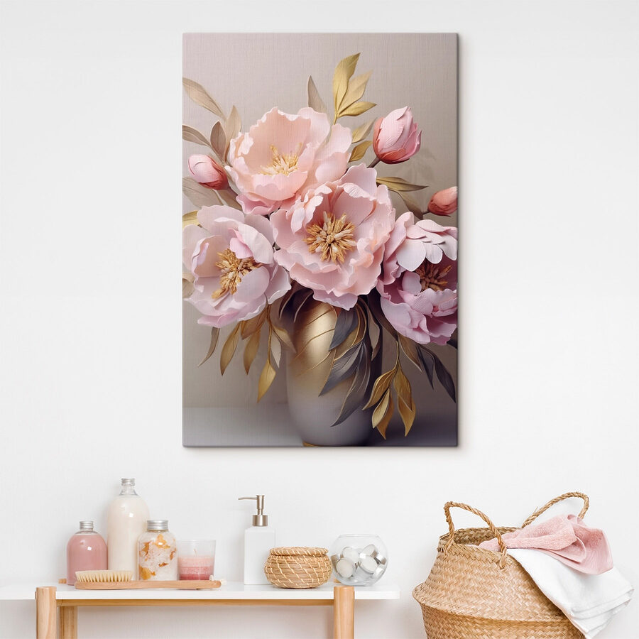 Boeket roze bloemen Boeket roze bloemen
