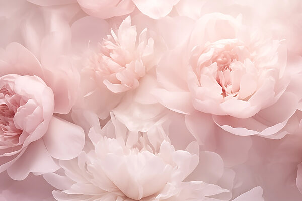 Groep roze bloemen Groep roze bloemen