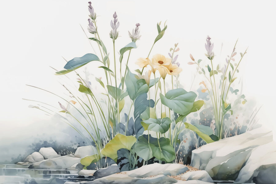Schilderen van bloemen en planten