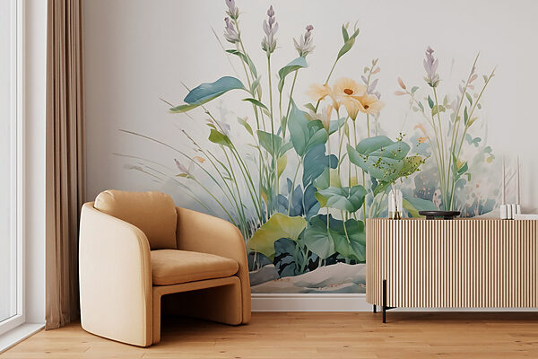Schilderen van bloemen en planten Schilderen van bloemen en planten