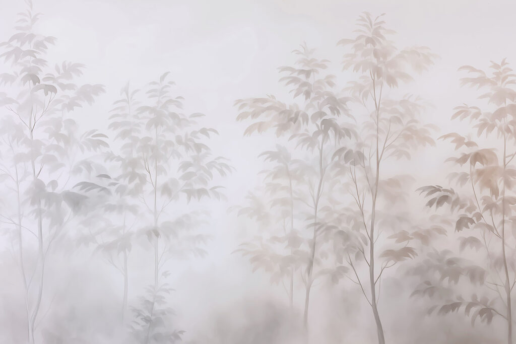 Bomen in de mist Bomen in de mist