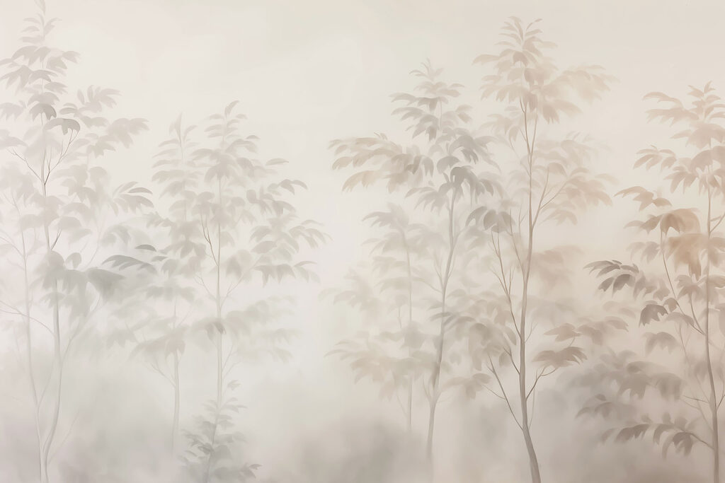 Bomen in de mist Bomen in de mist