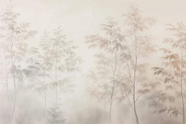 Bomen in de mist Bomen in de mist