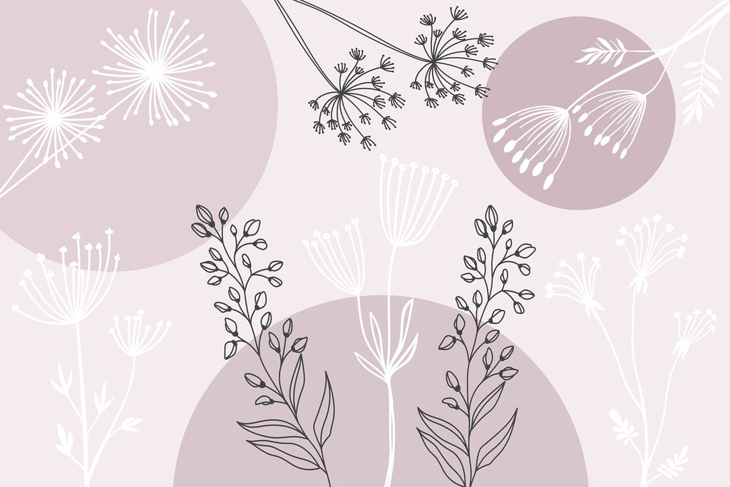 Tekenen van bloemen en planten Tekenen van bloemen en planten