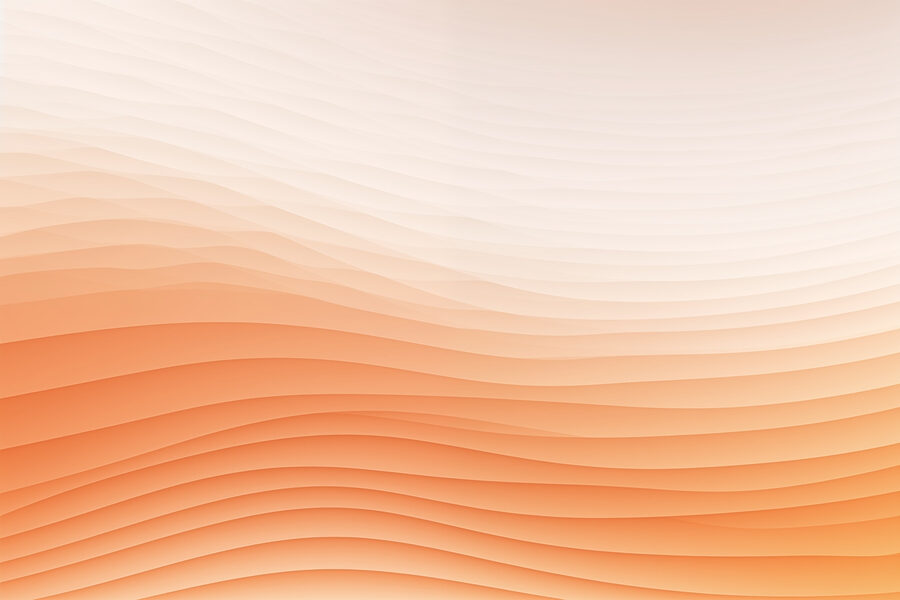 Witte en oranje golvende lijnen