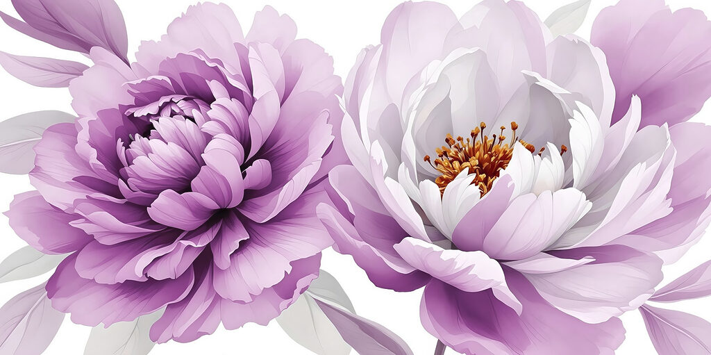 Prachtige bloemen in zachte kleuren Prachtige bloemen in zachte kleuren
