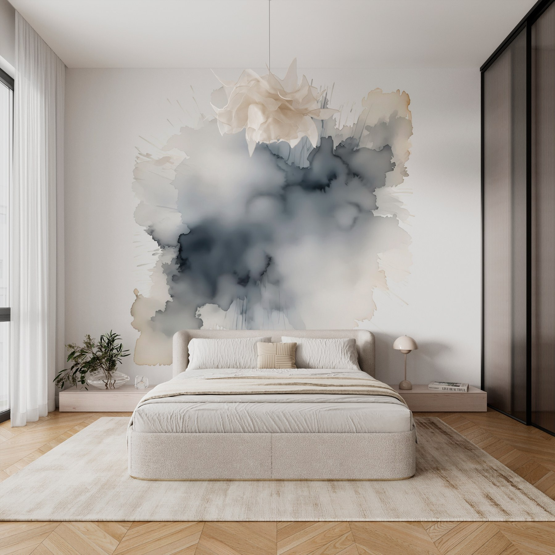 Black and white cloud Black and white cloud